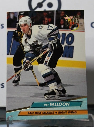 1992-93 FLEER ULTRA PAT FALLOON # 194 SAN JOSE SHARKS HOCKEY CARD