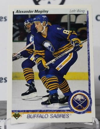 ALEXANDER MOGILNY # 24 UPPER DECK 1990-91 ROOKIE BUFFALO SABRES NHL HOCKEY TRADING CARD