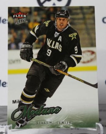 MIKE MODANO # 142 FLEER ULTRA 2008-09 DALLAS STARS NHL HOCKEY TRADING CARD