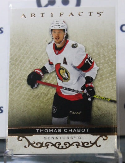 2021-22 UPPER DECK ARTIFACTS THOMAS CHABOT # 98 ROSE GOLD  OTTAWA SENATORS HOCKEY CARD