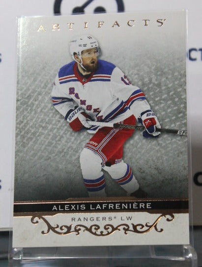 2021-22 UPPER DECK ARTIFACTS ALEXIS LAFRENIERE  # 106 ROOKIE ROSE GOLD NEW YORK RANGERS  NHL HOCKEY CARD