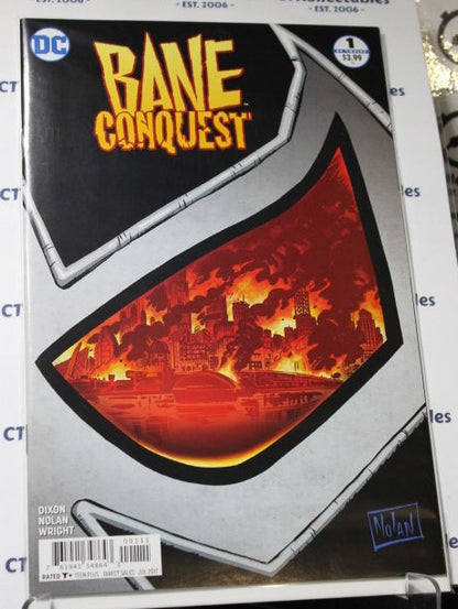 BANE CONQUEST  # 1 DC COMICS  BATMAN COMIC BOOK 2017