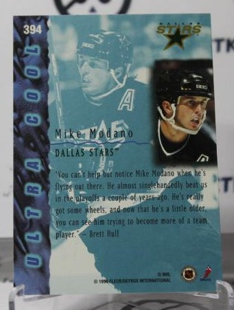 MIKE MODANO # 394 FLEER ULTRA 1995-96 DALLAS STARS NHL HOCKEY TRADING CARD