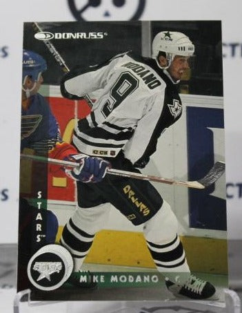 MIKE MODANO # 104 DONRUSS  1997-98 DALLAS STARS NHL HOCKEY TRADING CARD