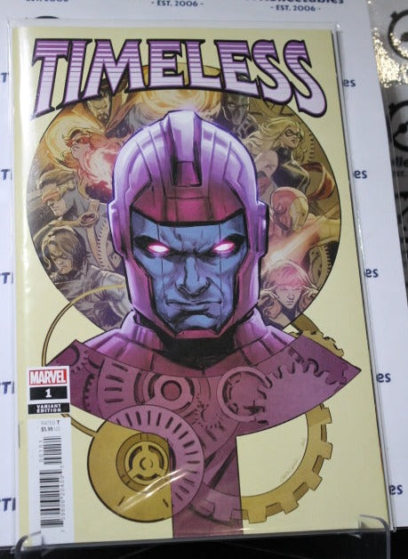 TIMELESS # 1  VARIANT EDITION  (CARMAN CARNERO)  MARVEL COMIC BOOK  2022