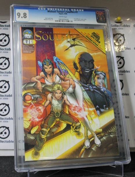 MICHAEL TURNERS SOULFIRE # 1  CGC 9.8   ASPEN COMIC BOOK 2004