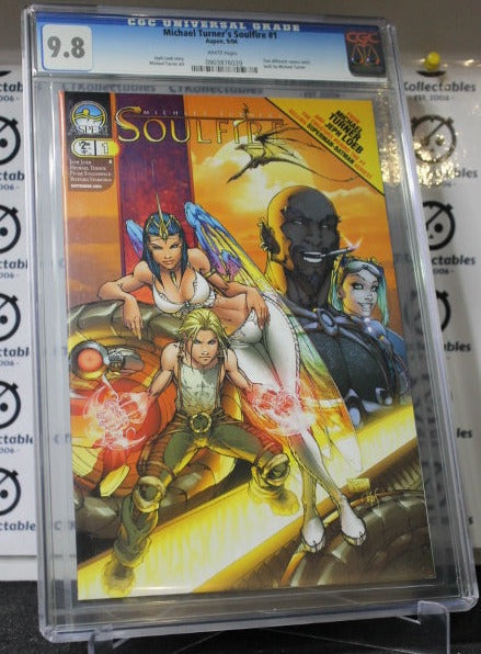 MICHAEL TURNERS SOULFIRE # 1  CGC 9.8   ASPEN COMIC BOOK 2004