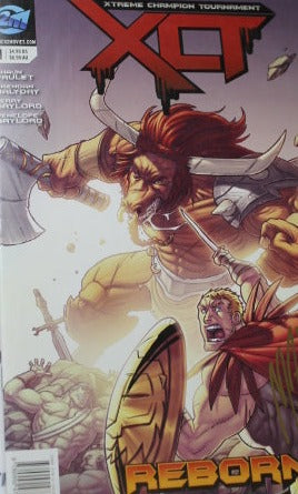 XTREME CHAMPION TOURNAMENT  # 1 REBORN SIGNED VARIANT COMIC BOOK 2016