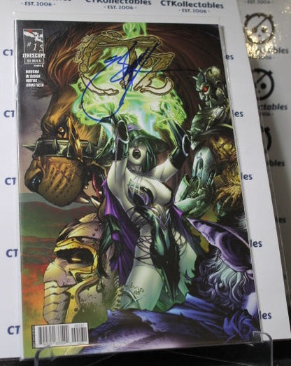OZ # 1 GRIMM FAIRY TALES VARIANT C COVER C.O.A. SIGNED ERIC BASALDUA ZENESCOPE COMIC BOOK 2013
