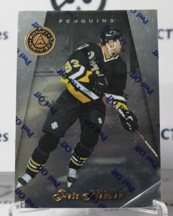 PETER NEDVED # 95 PINNACLE 1997-98 PITTSBURGH PENGUINS  NHL HOCKEY TRADING CARD