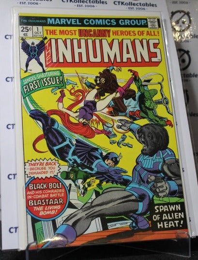 THE INHUMANS # 1  FIRST ISSUE MARVEL   COMIC BOOK 1975