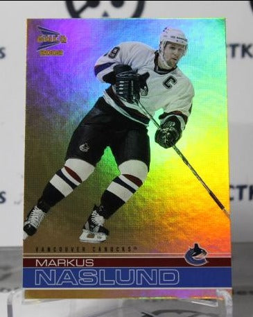 MARKUS NASLUND # 41 PACIFIC McDONALD'S 2001-02 VANCOUVER CANUCKS NHL HOCKEY TRADING CARD