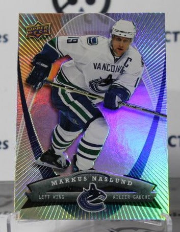 MARKUS NASLUND # 49 UPPER DECK McDONALD'S 2008-09 VANCOUVER CANUCKS NHL HOCKEY TRADING CARD