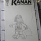 STAR WARS KANAN THE LAST PADAWAN  # 001 SKETCH COVER SIGNED DARTH VADER MARVEL COMIC BOOK  2015