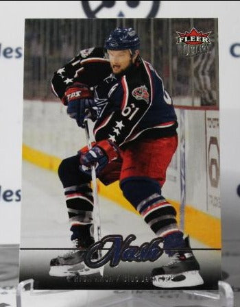 RICK NASH # 141 FLEER ULTRA 2007-08 COLUMBUS BLUE JACKETS NHL HOCKEY TRADING CARD