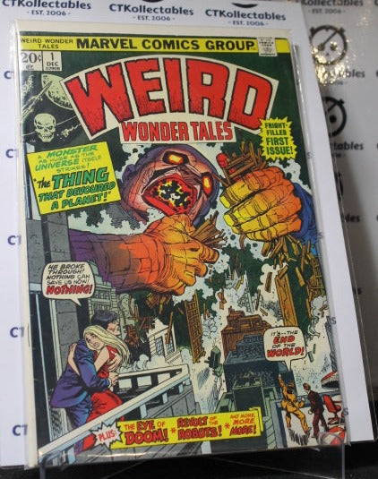 WEIRD WONDER TALES # 1  FIRST ISSUE MARVEL COMICS  COMIC BOOK 1973