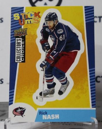 RICK NASH # SU9 UPPER DECK  2009-10 COLUMBUS BLUE JACKETS NHL HOCKEY TRADING CARD