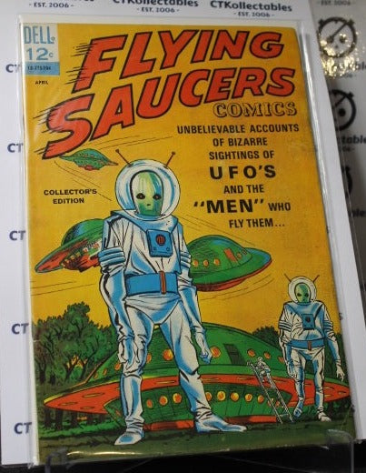 FLYING SAUCERS COMICS # 1 COLLECTOR'S EDITION DELL PUBLISHING 1967