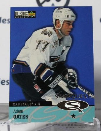 ADAM OATES # SQ23 STAR QUEST UPPER DECK 1997-98 WASHINGTON CAPITALS NHL HOCKEY TRADING CARD