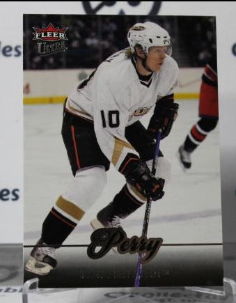 COREY PERRY # 196 FLEER ULTRA  2007-08 ANAHEIM DUCKS NHL HOCKEY TRADING CARD