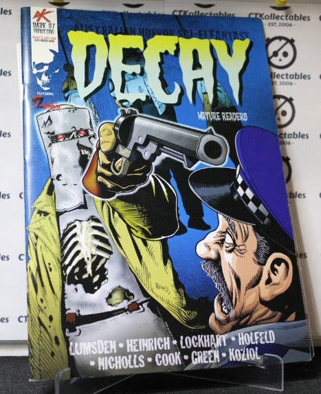 DARK OZ DECAY # 4  MAGAZINE SIZE HORROR COMIC BOOK MATURE READERS  2010