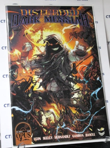 DISTURBED DARK MESSIAH # 3 VARIANT COVER OPUS COMIC BOOK  2022