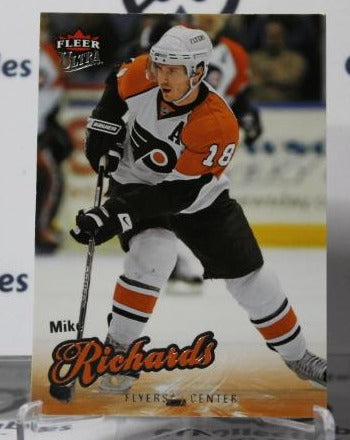 MIKE RICHARDS # 73 FLEER ULTRA 2008-09 PHILADELPHIA FLYERS NHL HOCKEY TRADING CARD