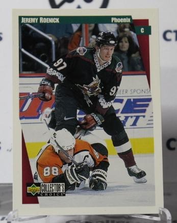 JEREMY ROENICK # 195 UPPER DECK  1997-98 ARIZONA COYOTES NHL HOCKEY TRADING CARD