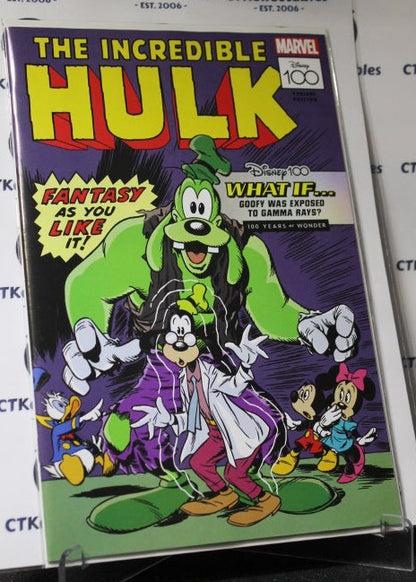 THE AMAZING SPIDER-MAN # 21 DISNEY 100  THE INCREDIBLE HULK FACSIMILE EDITION MARVEL COMIC BOOK 2023