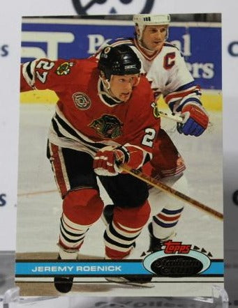 JEREMY ROENICK # 46 TOPPS STADIUM CLUB 1991-92 CHICAGO BLACKHAWKS NHL HOCKEY TRADING CARD