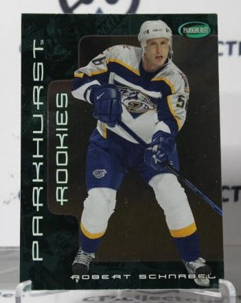 ROBERT SCHNABEL # 326 ROOKIE PARKHURST NASHVILLE PREDATORS NHL HOCKEY TRADING CARD
