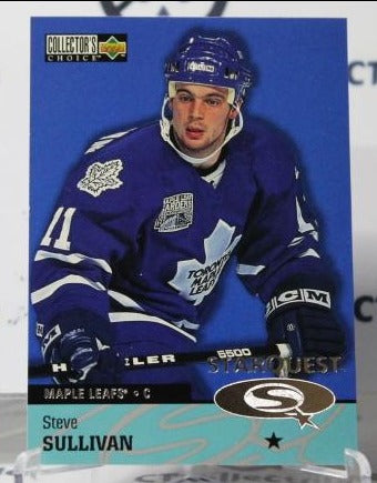 STEVE SULLIVAN # SQ4 UPPER DECK 1997-98 TORONTO MAPLE LEAFS NHL HOCKEY TRADING CARD