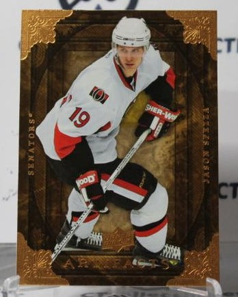 JASON SPEZZA # 30 UPPER DECK ARTIFACTS  2008-09 OTTAWA SENATORS NHL HOCKEY TRADING CARD