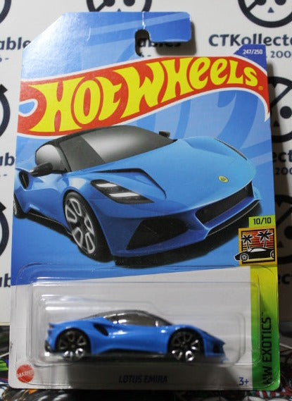 HOT WHEELS MATTEL LOTUS EMIRA 247/250 HW EXOTICS 10/10 - 2021