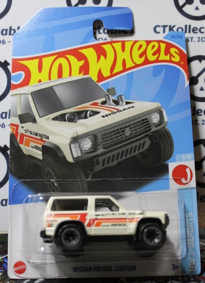 HOT WHEELS MATTEL NISSAN PATROL CUSTOM 20/250 HW J-IMPORTS 1/10 - 2021