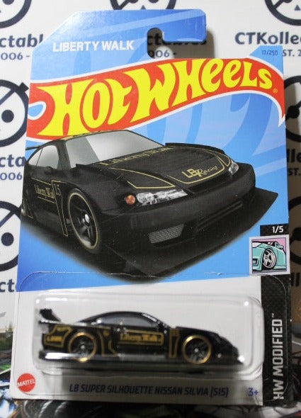 HOT WHEELS MATTEL LB SUPER SILHOUETTE NISSAN SILVIA [515] 17/250 HW MODIFIED  1/5 - 2021