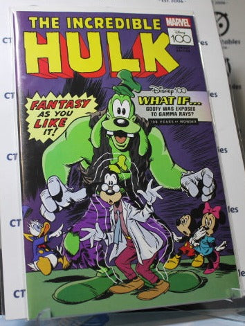 THE AMAZING SPIDER-MAN # 21 DISNEY 100  THE INCREDIBLE HULK FACSIMILE EDITION MARVEL COMIC BOOK 2023