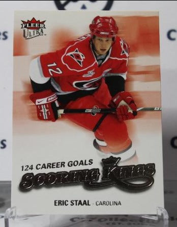 ERIC STAAL # SK15 SCORING KING FLEER ULTRA 2008-09 CAROLINA HURRICANES NHL HOCKEY TRADING CARD