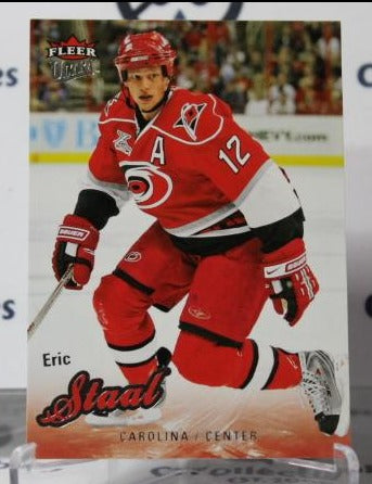 ERIC STAAL # 21 FLEER ULTRA 2008-09 CAROLINA HURRICANES NHL HOCKEY TRADING CARD