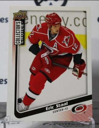 ERIC STAAL # 173 UPPER DECK 2009-10 CAROLINA HURRICANES NHL HOCKEY TRADING CARD