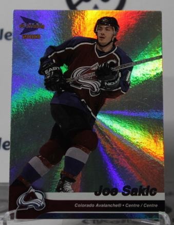 JOE SAKIC # 10 PACIFIC McDONALD'S 2002-03 COLORADO AVALANCHE  NHL HOCKEY TRADING CARD