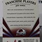 JOE SAKIC # FP5 FLEER ULTRA 2008-09 COLORADO AVALANCHE  NHL HOCKEY TRADING CARD