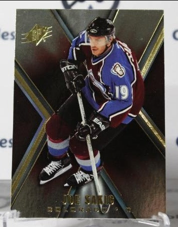 JOE SAKIC # 19 UPPER DECK SPx  2005-06 COLORADO AVALANCHE  NHL HOCKEY TRADING CARD