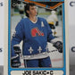 JOE SAKIC # 384 O-PEE CHEE 1990-91 QUEBEC NORDIQUES  NHL HOCKEY TRADING CARD