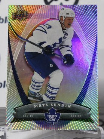 MATS SUNDIN # 45 UPPER DECK McDONALD'S 2008-09 TORONTO MAPLE LEAFS  NHL HOCKEY TRADING CARD