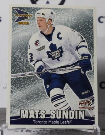 MATS SUNDIN # 7 PACIFIC  McDONALD'S CHECKLIST 2000-01 TORONTO MAPLE LEAFS  NHL HOCKEY TRADING CARD