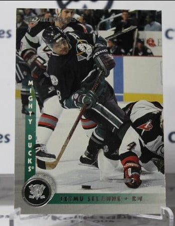 TEEMU SELANNE # 159 DONRUSS  1997-98 ANAHEIM DUCKS  NHL HOCKEY TRADING CARD