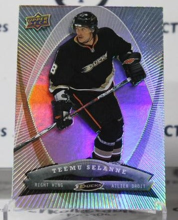 TEEMU SELANNE # 2 UPPER DECK  McDONALD'S  2008-09 ANAHEIM DUCKS  NHL HOCKEY TRADING CARD