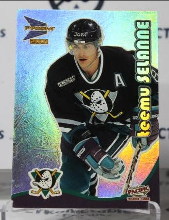 TEEMU SELANNE # 2 PACIFIC McDONALD'S 2000-01 ANAHEIM DUCKS  NHL HOCKEY TRADING CARD