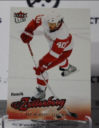 HENRIK ZETTERBERG # 147 FLEER ULTRA 2008-09 DETROIT RED WINGS NHL HOCKEY TRADING CARD